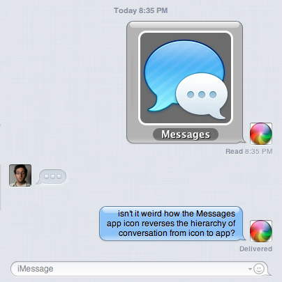 iChat hierarchy 